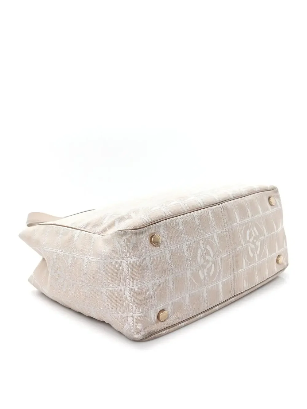 Chanel Nylon Small Travel Tote Beige #301551C37B